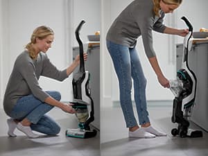 Bissell CrossWave Cordless Max Vacuum Mop All in One Wet and Dry Vac Combo Hard Floor Cleaner and Area Rugs, Cordless Mop, Pack-in Formulas Included, 2554A