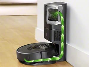 iRobot Roomba i7+ (7550) Robot Vacuum with Automatic Dirt Disposal - Empties Itself for up to 60 Days, Wi-Fi Connected, Smart Mapping, Works with Alexa, Ideal for Pet Hair, Carpets, Hard Floors