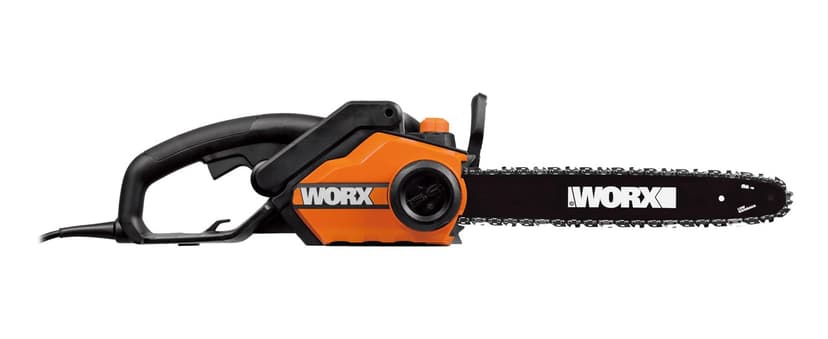 Worx WG304.2 Saw 18-Inch 15.0 Amp Electric Chainsaw with Auto-Tension, Chain Brake