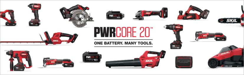 SKIL PWR CORE 20 Brushless 20V 6-1/2'' Circular Saw Kit, Includes 4.0 Ah Battery, PWR ASSIST UBS Adapter AND PWR JUMP Chargers - CR5413-1A