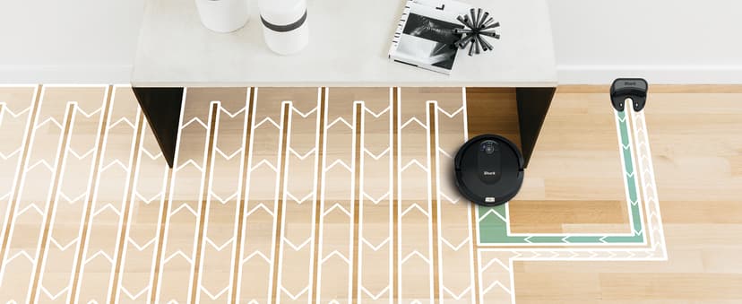 Shark AV993 IQ Robot Vacuum, Self Cleaning Brushroll, Advanced Navigation, Perfect for Pet Hair, Compatible with Alexa, Wi Fi , Black