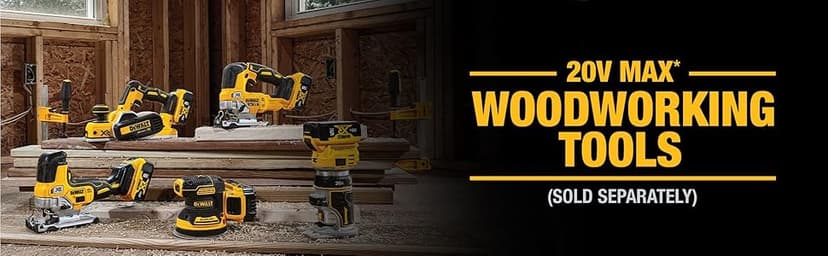 DEWALT 20V MAX Jig Saw, Cordless, Barrel Grip, 3,200 Blade Speed, Bare Tool Only (DCS335B)