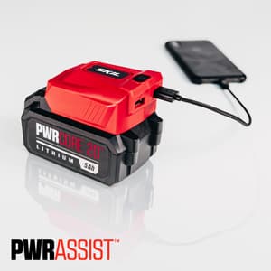 SKIL PWR CORE 20 Brushless 20V 6-1/2'' Circular Saw Kit, Includes 4.0 Ah Battery, PWR ASSIST UBS Adapter AND PWR JUMP Chargers - CR5413-1A
