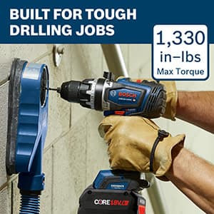 BOSCH GSB18V-1330CN PROFACTOR™ 18V Connected-Ready 1/2 In. Hammer Drill/Driver (Bare Tool)