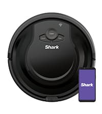 Shark AV993 IQ Robot Vacuum, Self Cleaning Brushroll, Advanced Navigation, Perfect for Pet Hair, Compatible with Alexa, Wi Fi , Black