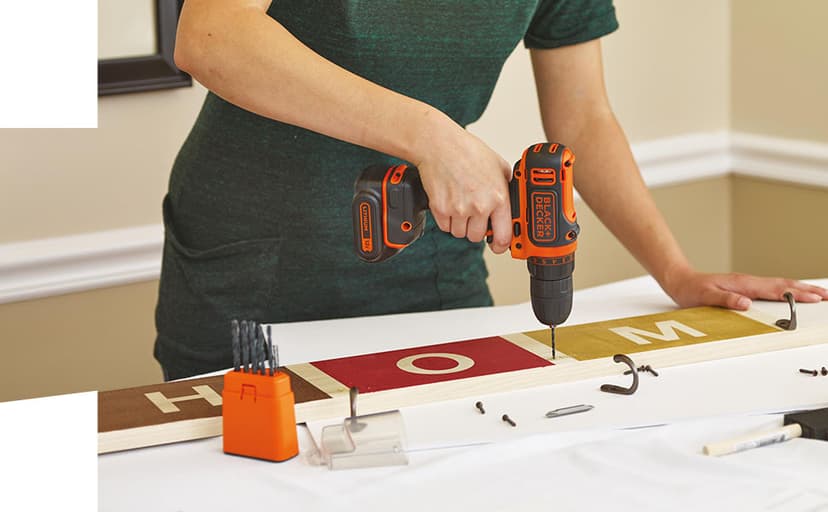 BLACK+DECKER 12V MAX Cordless Drill/Driver, Battery and Charger Included (BDCDD12C)