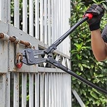 WORKPRO Bolt Cutter, 24-Inch, Chrome Vanadium Steel Blade for Cutting Pad Locks, Soft metal,Rivets and Chain, Bi-Material Handle with Soft Rubber Grip, W017015A