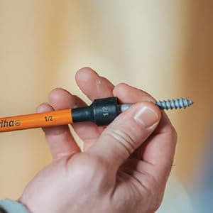 Wiha 70486 Color Coded Magnetic Nut Setter SAE 6 Pc. Set