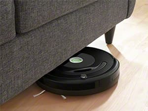 iRobot Roomba Vac Robot Vacuum (Q0120) - Easy to use, Power-Lifting Suction, Multi-Surface Cleaning, Smart Navigation Cleans in Neat Rows, Self-Charging, Alexa, 675