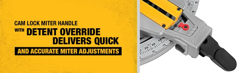 DEWALT Miter Saw, 12-Inch, Double Bevel, Compound, XPS Cutline, 15-Amp (DWS716XPS)