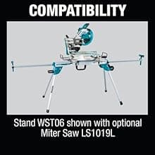 Makita LS1019L 10" Dual-Bevel Sliding Compound Miter Saw with Laser