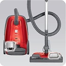 Kenmore 81414 Bagged Canister Vacuum Cleaning Tools, 400 Series + Telescoping Wand, Red