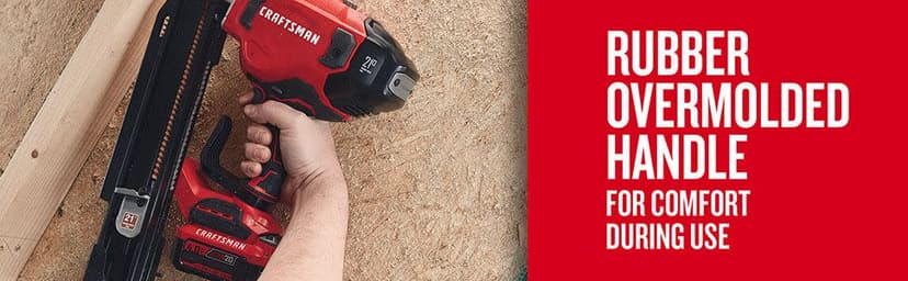 CRAFTSMAN V20 Cordless Framing Nailer, Nail Gun, 21 Degree, up to 3-1/4 inch Nails, Bare Tool Only (CMCN621PLB)