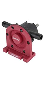 Milescraft 1314 DrillPump750 - Self Priming Water Pump Attachment for Drills - Water Transfer Pump - Uses Common Garden Hose - 750 Gallons per Hour