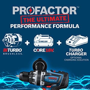 BOSCH GSB18V-1330CN PROFACTOR™ 18V Connected-Ready 1/2 In. Hammer Drill/Driver (Bare Tool)