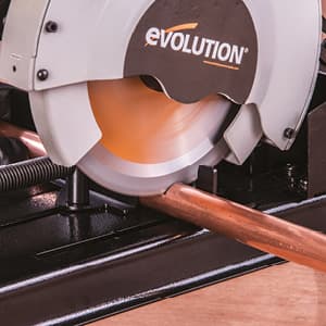 Evolution Power Tools RAGE4 7-1/4-Inch TCT Multipurpose Cutting Chop Saw, Orange