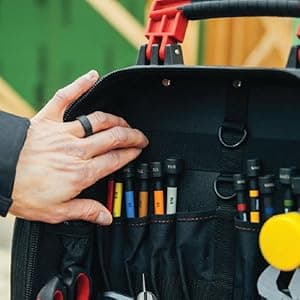 Wiha 70486 Color Coded Magnetic Nut Setter SAE 6 Pc. Set