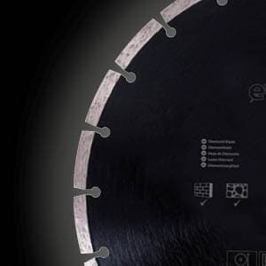 Evolution Power Tools R300DCT 12 inch Concrete Saw (Aka Circular Saw, Angle Grinder, Chop / Cut Off Saw, Demo Saw, Disc / Power Cutter) Electric Motor, No Gas - 4-1/2" Cut - Incl Diamond Masonry Blade