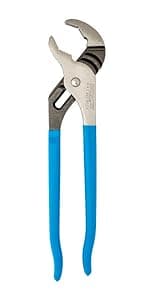 Channellock 442 Tongue and Groove Pliers, 12 In, Black, Blue, Silver