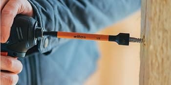 Wiha 70486 Color Coded Magnetic Nut Setter SAE 6 Pc. Set