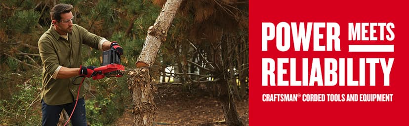 CRAFTSMAN Electric Chainsaw, 16 Inch, 12 Amp Corded (CMECS600)