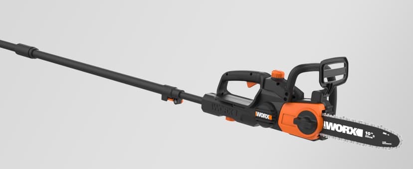 Worx WG323 20V Power Share 10" Cordless Pole/Chain Saw with Auto-Tension (Battery & Charger Included)