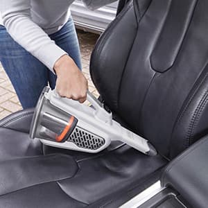 BLACK+DECKER Dustbuster Handheld Vacuum, Cordless, AdvancedClean+, White (HHVK320J10)