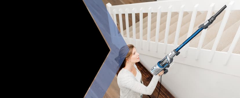 Shark | Corded Stick Vacuum Cleaner | Vertex Ultralight | Removable Handheld Vacuum | Pet Hair Vacuum for Carpet and Hard Floor | Powerful Suction | No Hair Wrap | 3 Attachments Included | HZ2002