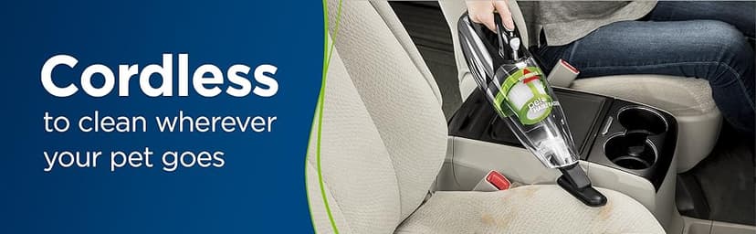 Bissell, 1782 Pet Hair Eraser Cordless Hand and Car Vacuum