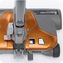 Kenmore 81214 200 Series Pet Friendly Lightweight Bagged Canister Vacuum with HEPA, 2 Motor System, and 3 Cleaning Tools-Orange