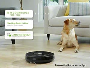 iRobot Roomba Vac Robot Vacuum (Q0120) - Easy to use, Power-Lifting Suction, Multi-Surface Cleaning, Smart Navigation Cleans in Neat Rows, Self-Charging, Alexa, 675