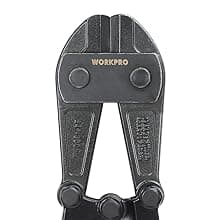 WORKPRO Bolt Cutter, 24-Inch, Chrome Vanadium Steel Blade for Cutting Pad Locks, Soft metal,Rivets and Chain, Bi-Material Handle with Soft Rubber Grip, W017015A