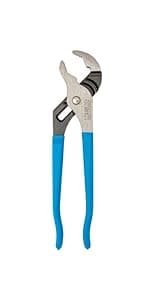 Channellock 442 Tongue and Groove Pliers, 12 In, Black, Blue, Silver