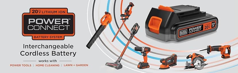 BLACK+DECKER 20V Max Pole Saw for Tree Trimming, Cordless, with Extension up to 14 ft., Bare Tool Only (LPP120B)