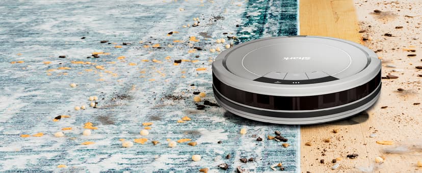 Shark AV752 ION Robot Vacuum, Tri-Brush System, Wifi Connected, 120 Min Runtime, Works with Alexa, Multi Surface Cleaning, White