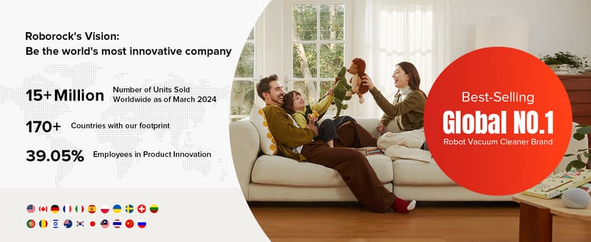 roborock Q7 Max Robot Vacuum and Mop Combo, 30-Level Water Flow Control, 4200Pa Suction, PreciSense LiDAR Navigation, No-Go Zone, No-Mop Zone, App & Voice Control, Ideal for Pet Hair