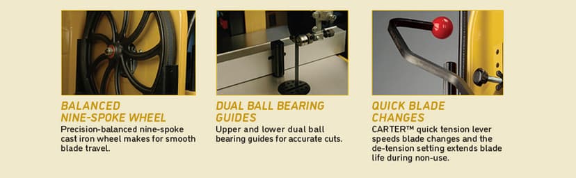 Powermatic 14-Inch Woodworking Bandsaw, 1-1/2 HP, 115/230V 1Ph (Model PWBS-14CS)