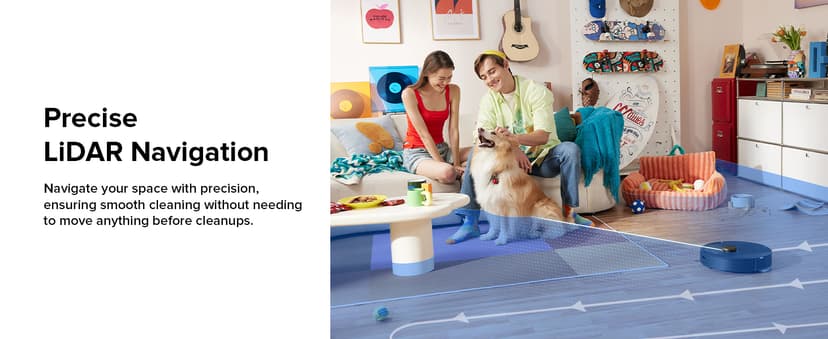 roborock Q5 Pro+ Robot Vacuum and Mop, Self-Emptying, 5500 Pa Max Suction, DuoRoller Brush, Hands-Free Cleaning for up to 7 Weeks, Precise Navigation, Perfect for Hard Floors, Carpets, and Pet Hair