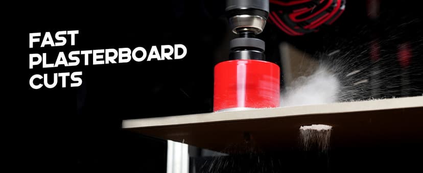 EZARC Hole Saw Kit, 16Pcs Bi-Metal Hole Saw Set with 3/4"-2-1/2"(19-64mm), Mandrels, Drill Bits, Installation Plate, Hex Key with Storage Case, Ideal for Wood, Metal, Plywood, PVC Board