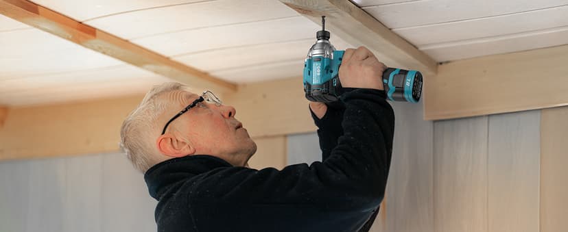 SEESII 16.8V Impact Driver Kit, 1/4" Hex Cordless Impact Driver Set & 2×2.0Ah Batteries, 150N.m Max Torque(1327 In-lbs) Brushless Power Impact Driver w/ 16Pcs Drill Bits, 0-3300RPM Variable Speed