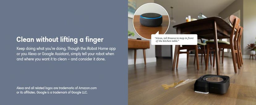 iRobot Braava Jet m6 (6012) Ultimate Robot Mop- Wi-Fi Connected, Precision Jet Spray, Smart Mapping, Works with Alexa, Ideal for Multiple Rooms, Recharges and Resumes, Black