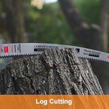 Sawzall Blades for Cutting Trees, 5 Pack 15 Inch 6 Tpi Japanese Teeth Reciprocating Saw Blades, Cr-V Wood Cutting and Tree Trimming Blades with Curved Edge and Fleam-Ground Teeth
