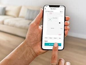 Shark AV2001 AI Robot Vacuum with Self-Cleaning Brushroll, Object Detection, Advanced Navigation, Home Mapping, Perfect for Pet Hair, Compatible with Alexa, Gray