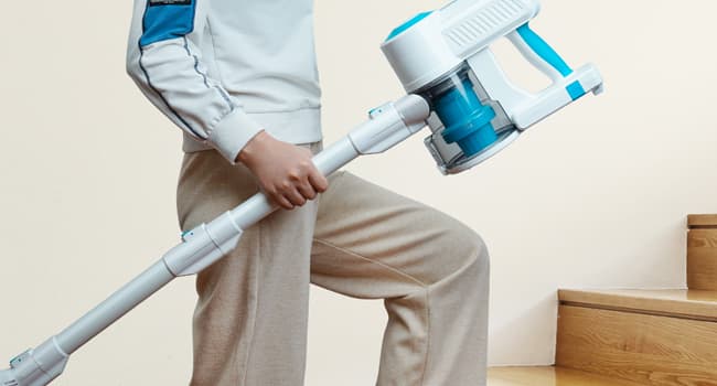 PURKINN Cordless Vacuum Cleaner 18KPa Powerful Stick Vacuum Rechargeable with 2 Modes, 2200mAh Battery, 35Min Runtime, Small Handheld Vacuum Cleaner for Home, Hardwood Floor, Pet Hair, Car, P8