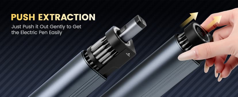 Electric Screwdriver Set, UF-TOOLS Rechargeable Cordless Screwdriver Kit, Precision Repair Tool Kit with Bits, LED Lights, Charging Cable, Carrying Case, for Watches, Phones, Glasses