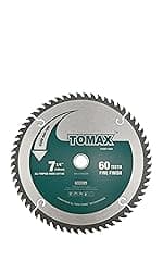 7-1/4-Inch 60 Tooth TCG Aluminum and Non-Ferrous Metal Saw Blade with 5/8-Inch DMK Arbor