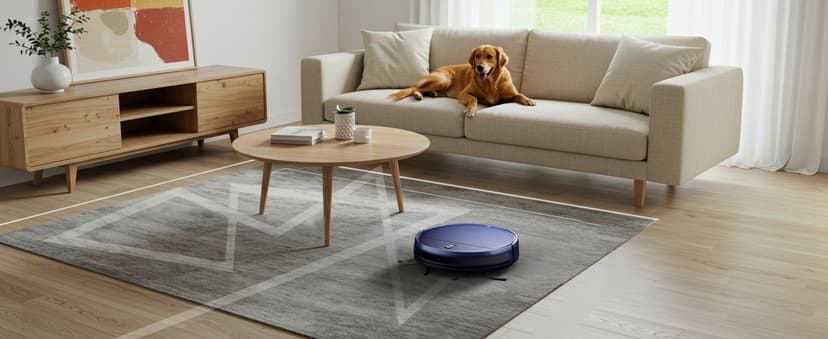Robot Vacuum and Mop Combo, WiFi/App/Voice, Robotic Vacuum Cleaner with Schedule, 2 in 1 Mopping Robot Vacuum with Water Tank and Dustbin, Self-Charging, Slim, Ideal for Hard Floor, Pet Hair, Carpet