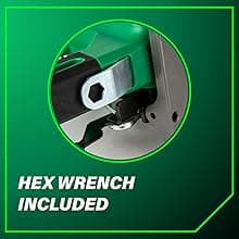 Metabo HPT 36V MultiVolt 7-1/4 Inch Rear Handle Circular Saw, Cordless Circular Saw with 36V Battery, Lightweight Design, 53° Bevel Capacity, Brushless Motor, Electric Brake, C3607DWA