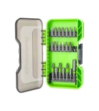 Greenworks 24V Brushless Cordless Drill and Impact Driver,Power Tool Combo Kit Included 1/2”Drill & 1/4”Hex Impact Driver and (2) Batteries, Fast Charger, 2 pcs Drill Bit Set & Bag