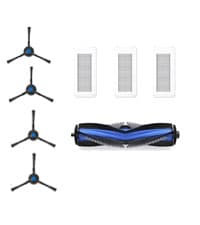 ECOVACS DEEBOT N30 Omni Robot Vacuum and Mop, 10000Pa Suction, TruEdge Adaptive Edge Mopping, ZeroTangle 2.0 Technology, Hot Air-Drying, Self-Emptying, Auto-Lift Mopping, Obstacle Avoidance